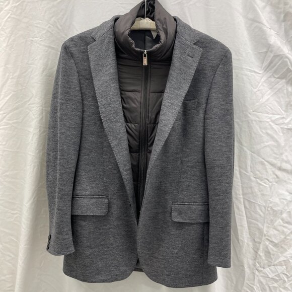 Mens Performance Jacket with Removable Puffer collar - Picture 1 of 6